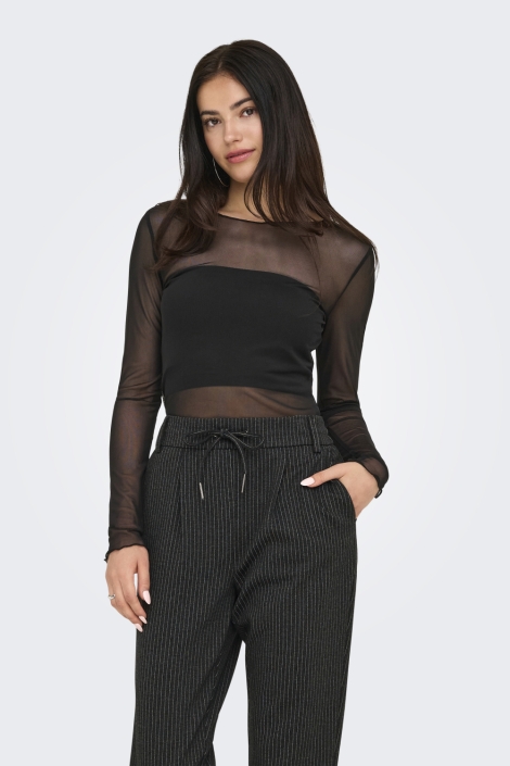Jacqueline de Yong jdyelsa new l/s o neck top jrs noos